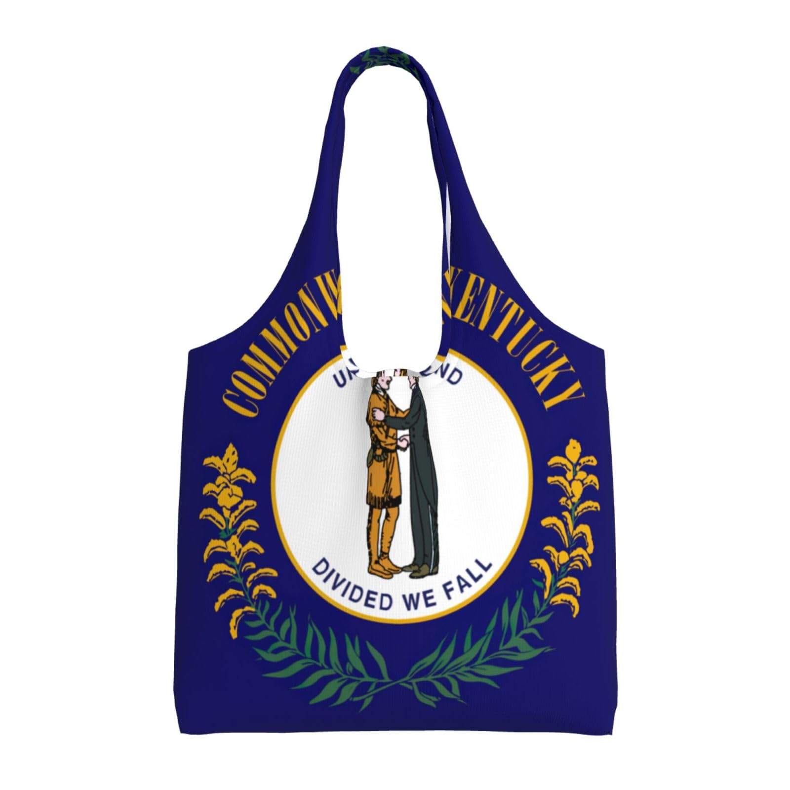 Sac en toile de coton noir Kentucky finition soignée taille unique - 8
