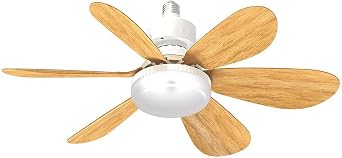 Sinbo SF-7708 LED Aydınlatmalı Tavan Vantilatörü, Kumandalı, 6 Kanatlı, Sessiz Çalışma, 3 Kademeli Hız Ayarı, E27 Uyumlu