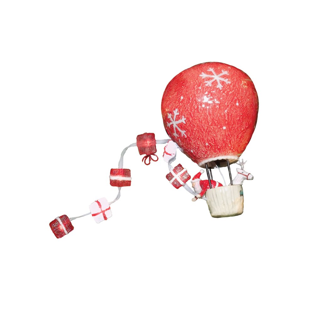 Ballon gonflable Père Noël Chaserlight avec effets de lumières animées