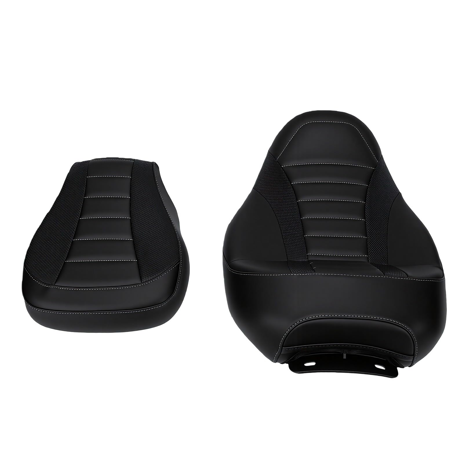 Asiento de Motocicleta, Asiento Delantero y Trasero para Conductor y