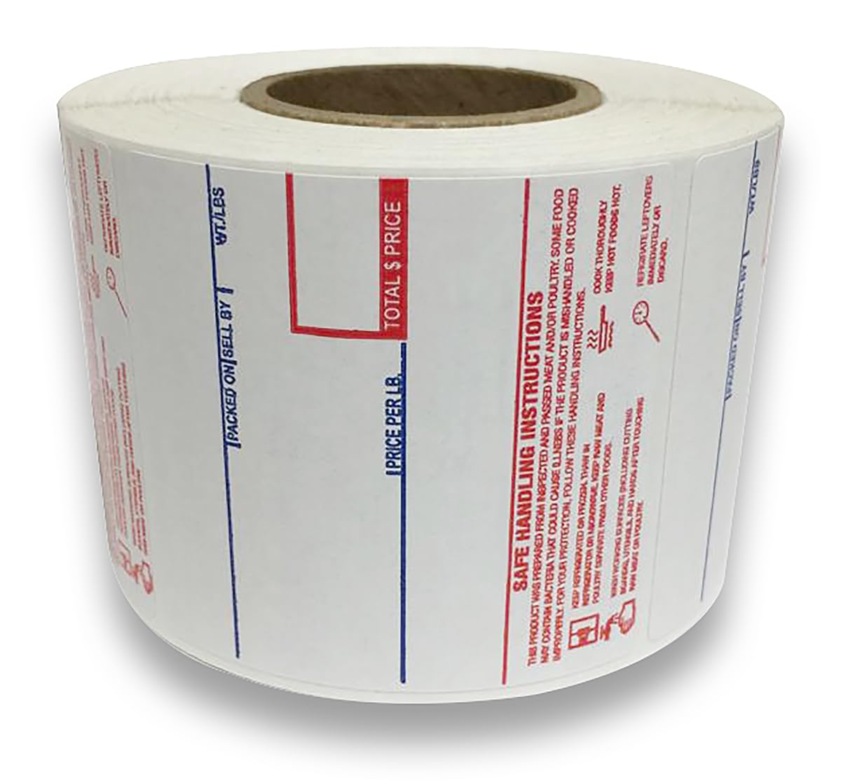 CEPRICO - CAS LST-8040 Drukowanie etykiety w skali, 58 x 60 mm, UPC/bezpieczne, 36 rolek w etui, etykiety w skali CAS 8040, gwarantowana jakość, wypróbuj!