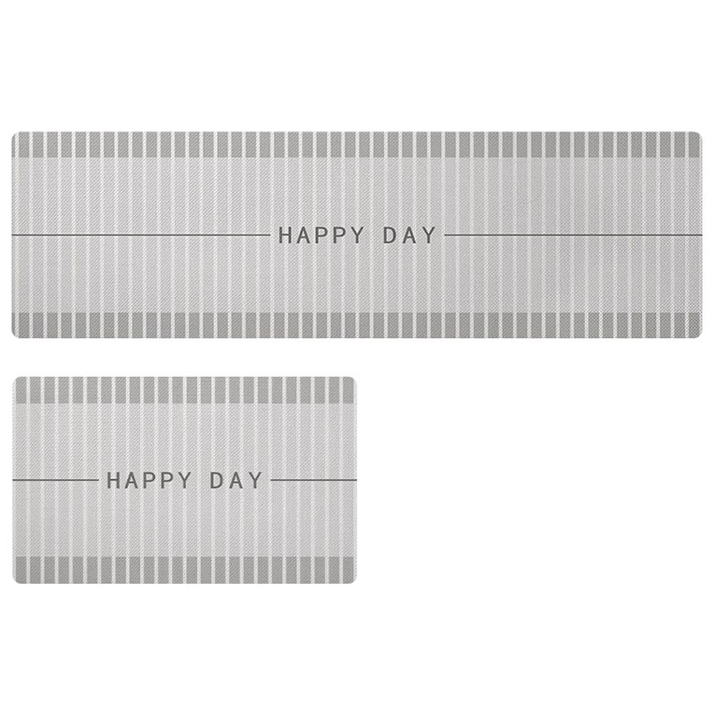 KüChenläUfer KüChenmatte 45x120cm, KüChenteppich Waschbar rutschfest, Teppich LäUfer Flur FußMatte Badematten, Wasser öL Aufnehmen Teppich KüChe Set für KüChe Wohnzimmer, Badezimmer Thread