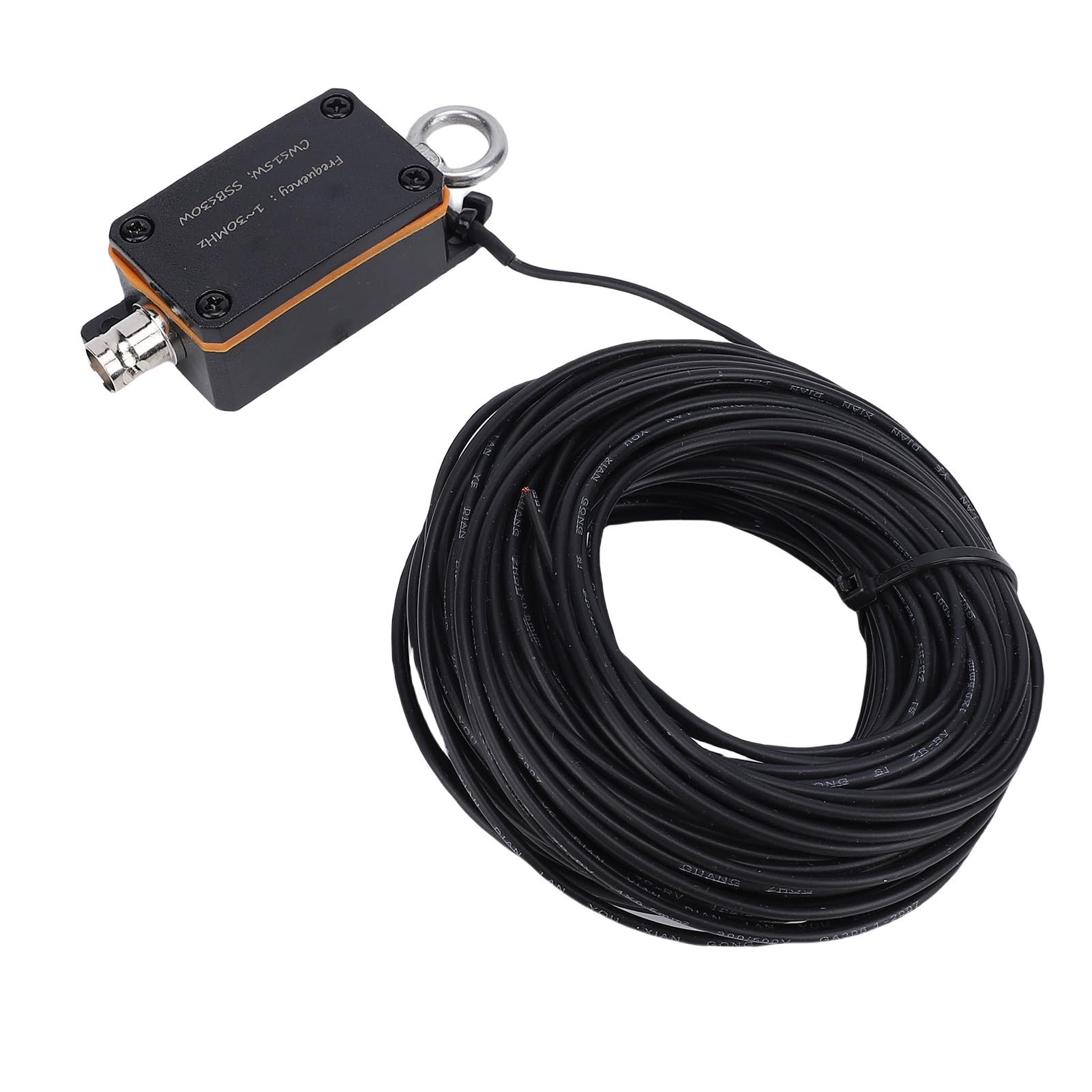Media Antena Alimentada por el Extremo Banda Ancha Compacta y Portátil de 1-30 MHz para Entusiastas de la Radioafición Aleación de Aluminio