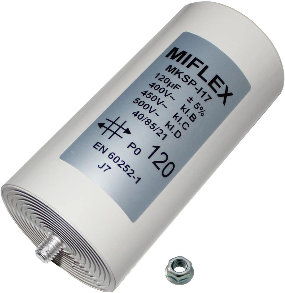Lumonic Startcondensator 5µF 450V | met Connector I 26x55mm I 5uF I Motorcondensator met kunststof behuizing I Bedrijfscondensator I voor pompen, grasmaaiers, gereedschap Lumonic Startcondensator 5µF 450V | met Connector I 26x55mm I 5uF I Motorcondensator met kunststof behuizing I Bedrijfscondensator I voor pompen, grasmaaiers, gereedschap