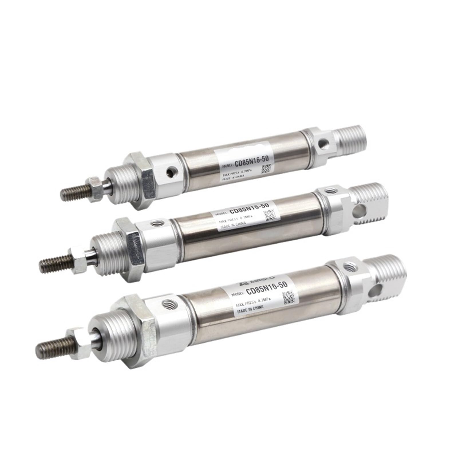 Vérin pneumatique double effet C85 à haute précision mécanique alésage 8mm et course 10mm