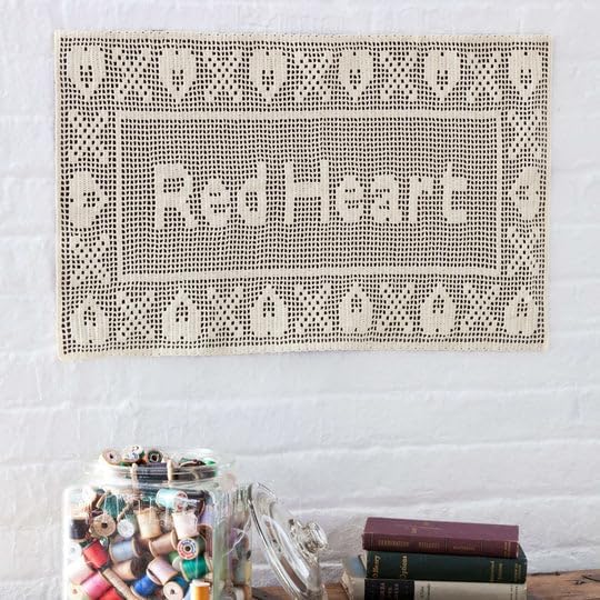 Image of Red Heart Nylon Size 18 Crochet Thread, Neon Bright Green