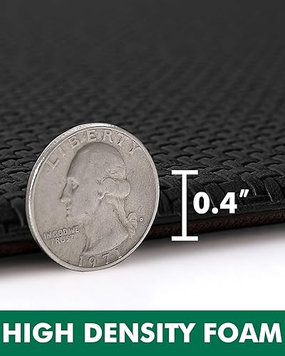 Miniatura 5 de LUMI Juego de 2 tapetes de cocina antifatiga, antideslizantes, impermeables, resistentes a las manchas, fáciles de limpiar, para cocina, lavandería,