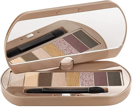 Bourjois - Ombre à paupières Eyecatching Nude - Palette de 8 ombres...