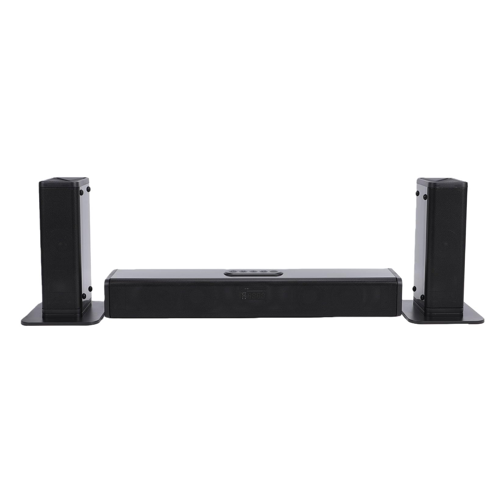 Asixxsix Barre de Son Détachable 100 W pour Smart TV (Prise UE)