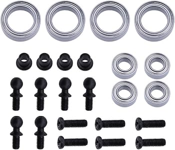 Amazon.com: Hobbypark Front & Rear Aluminum Steering Knuckles Hub