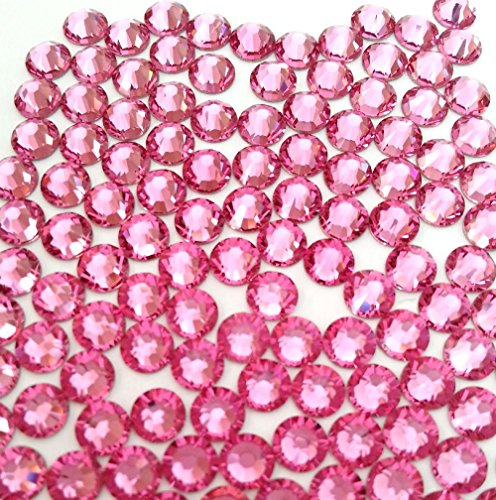 Rose Crystal Rhinestones Flatback 144 Swarovski 3.8mm 16ss ss16