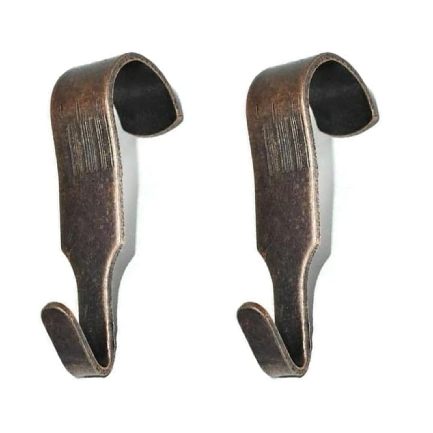 Picture Rail Hooks Bronze Narrow Picture Rail Hooks Heavy Duty Gallery Hanging Moulding Hooks Mirror Photo Frame Hanging Metal Hooks Pack of 2