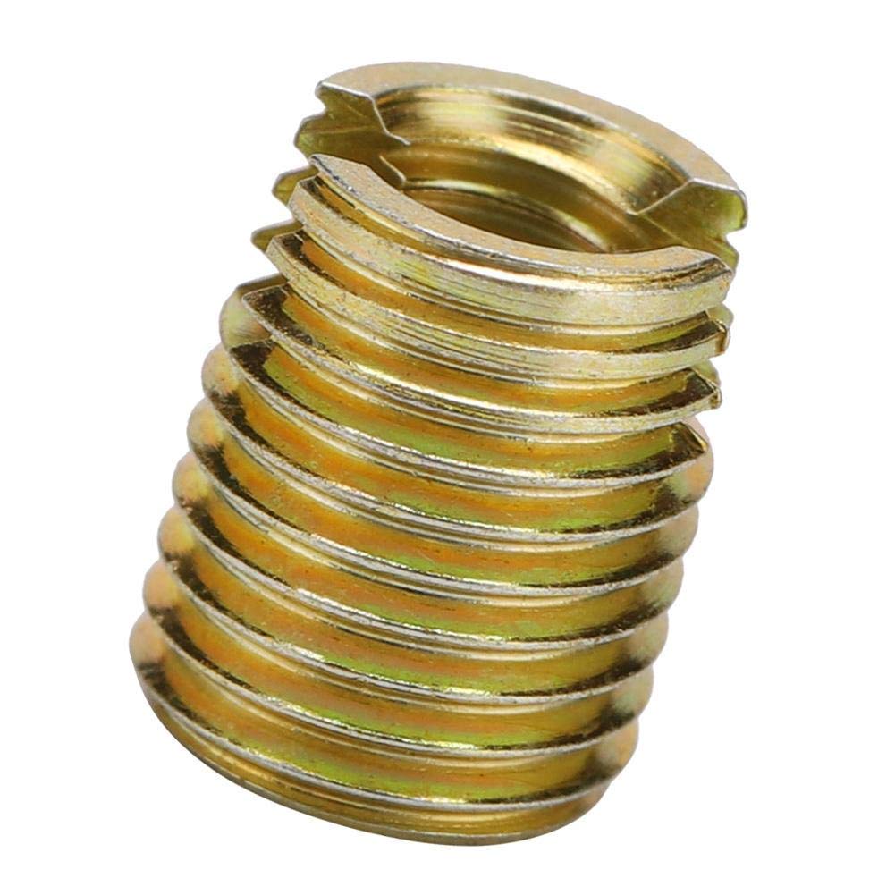 20Pcs 302 Kit di riparazione vite inserto filettato autofilettante in acciaio al carbonio(Inner M6*1.0 Outer M10*1.5)