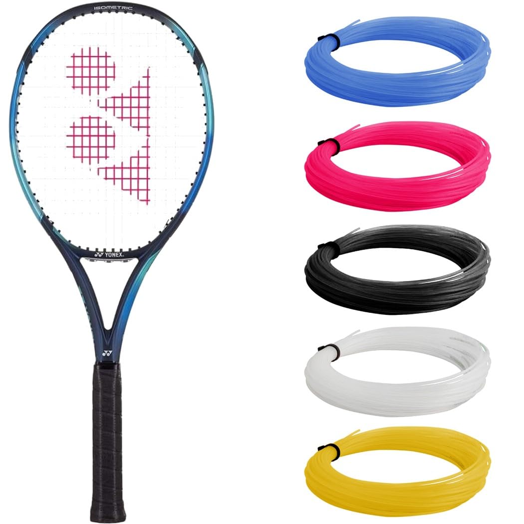 Yonex EZONE Feel Sky Blue Tennis Racquet - Custom Stringing in Your Choice of Color