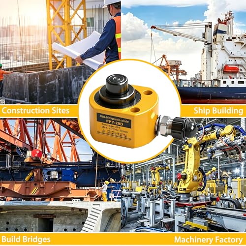 Image of Jooptoolwook 20T Multi-Section Low Profile Hydraulic Ram Jack, 1.1 inch