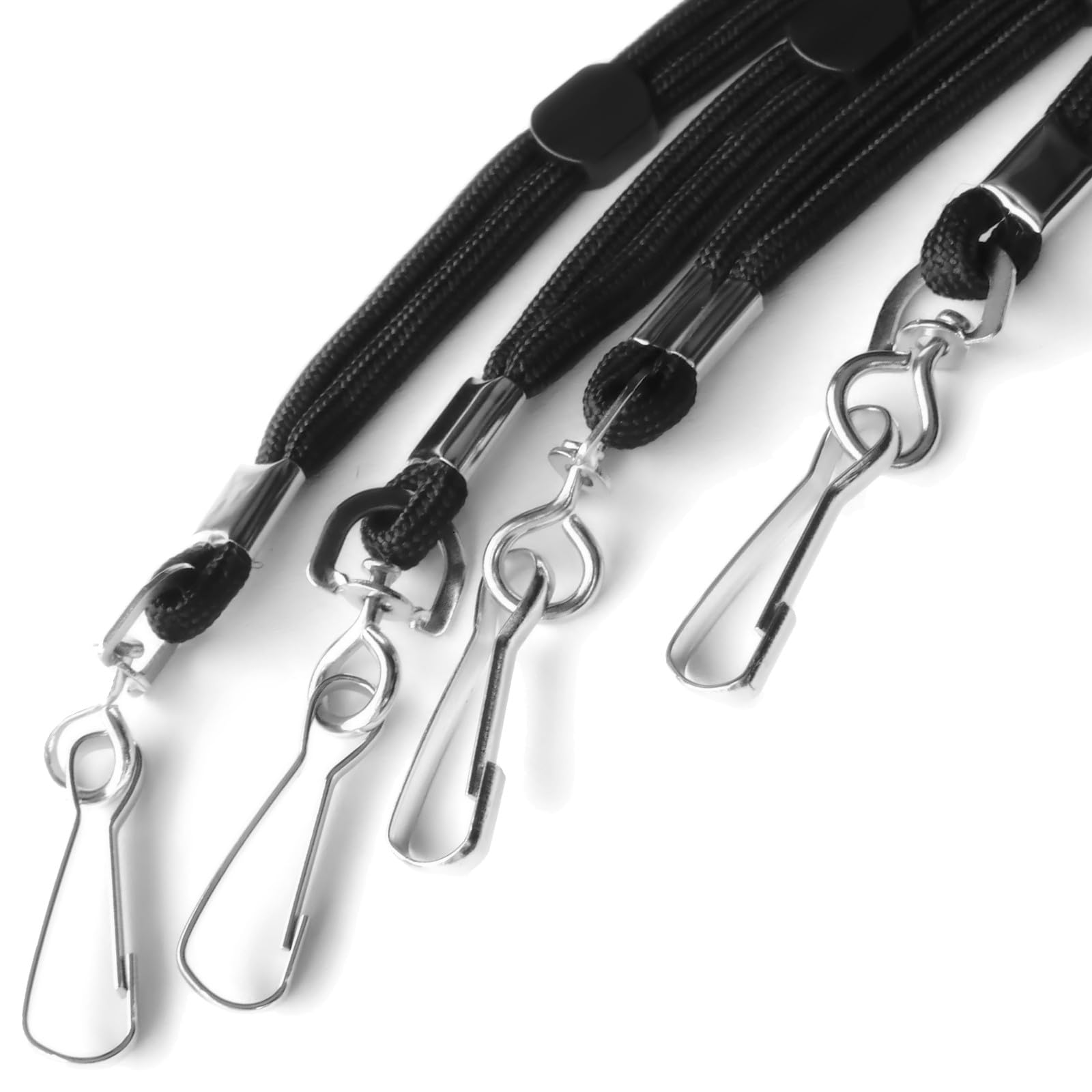 trage.band® verstellb. Handgelenk-Trageband mit Federhaken, 50 St schwarz