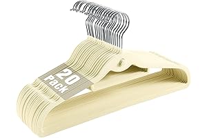 Velvet Hangers with Hook