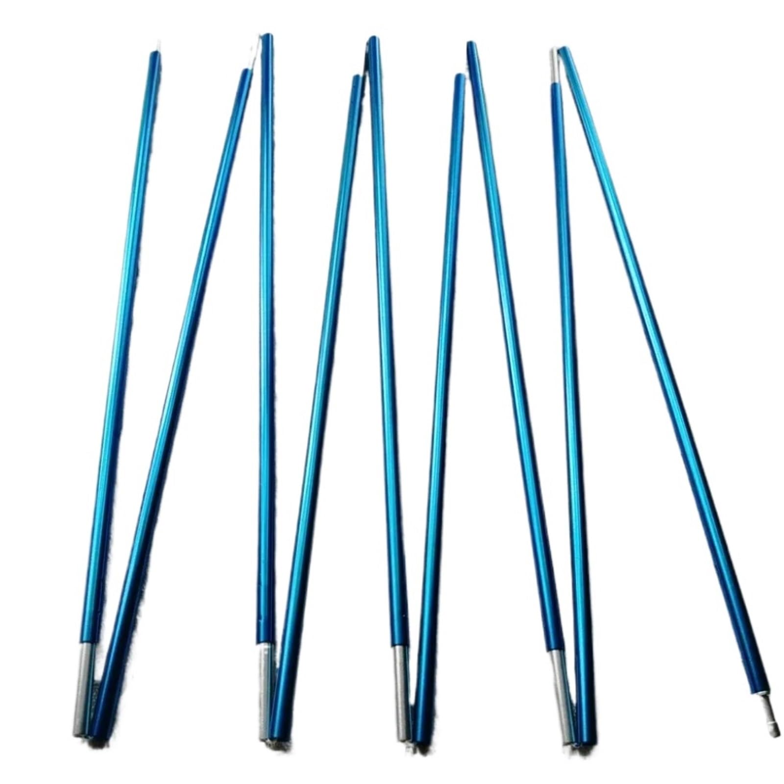 Zeltstangen 1 PC 8,5 mm Zeltstange Aluminium Camping Zeltstange 3,63 m Hochfeste Zeltstangen aus Legierung Blau Camping Zelte Teile Ausrüstung(12 Sections 483cm B)