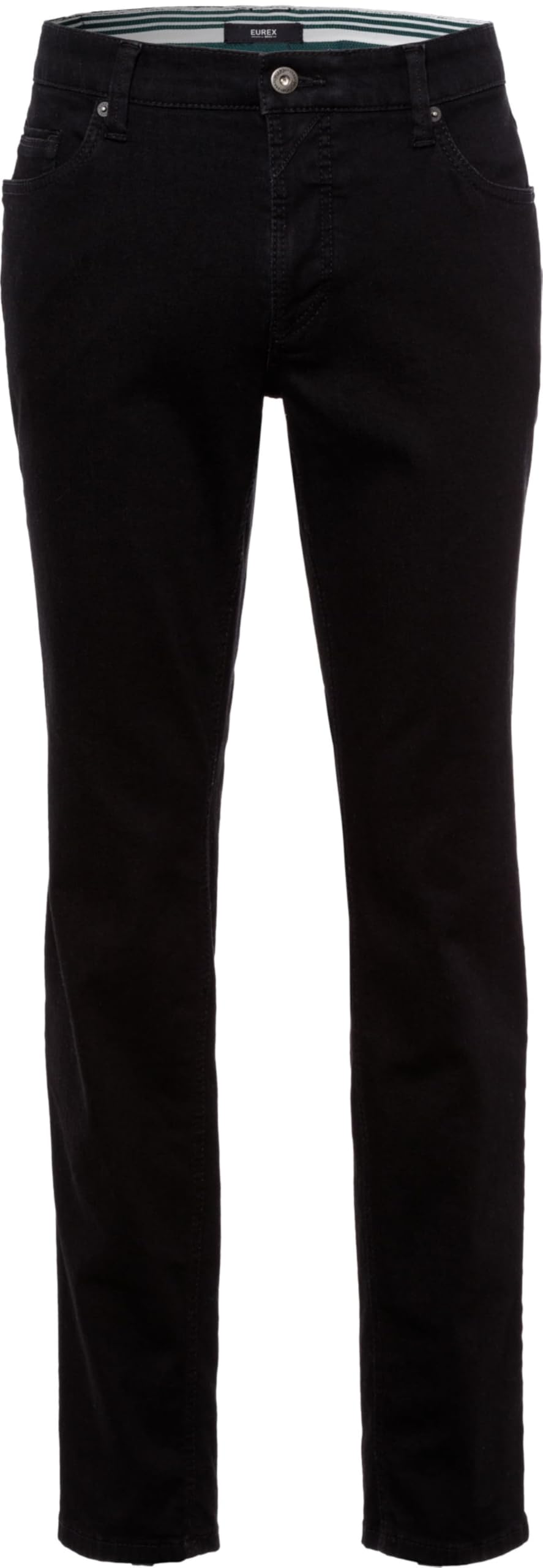 Eurex by Brax Men's Luke Denim Perfect Flex Jeans, Black, 32 W/32 L