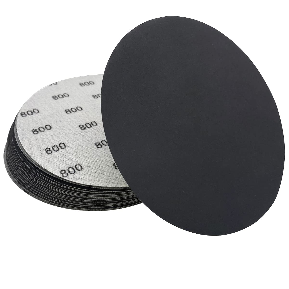 6 Inch Wet/Dry Sandpaper - 40 PCS Grit Discs -18