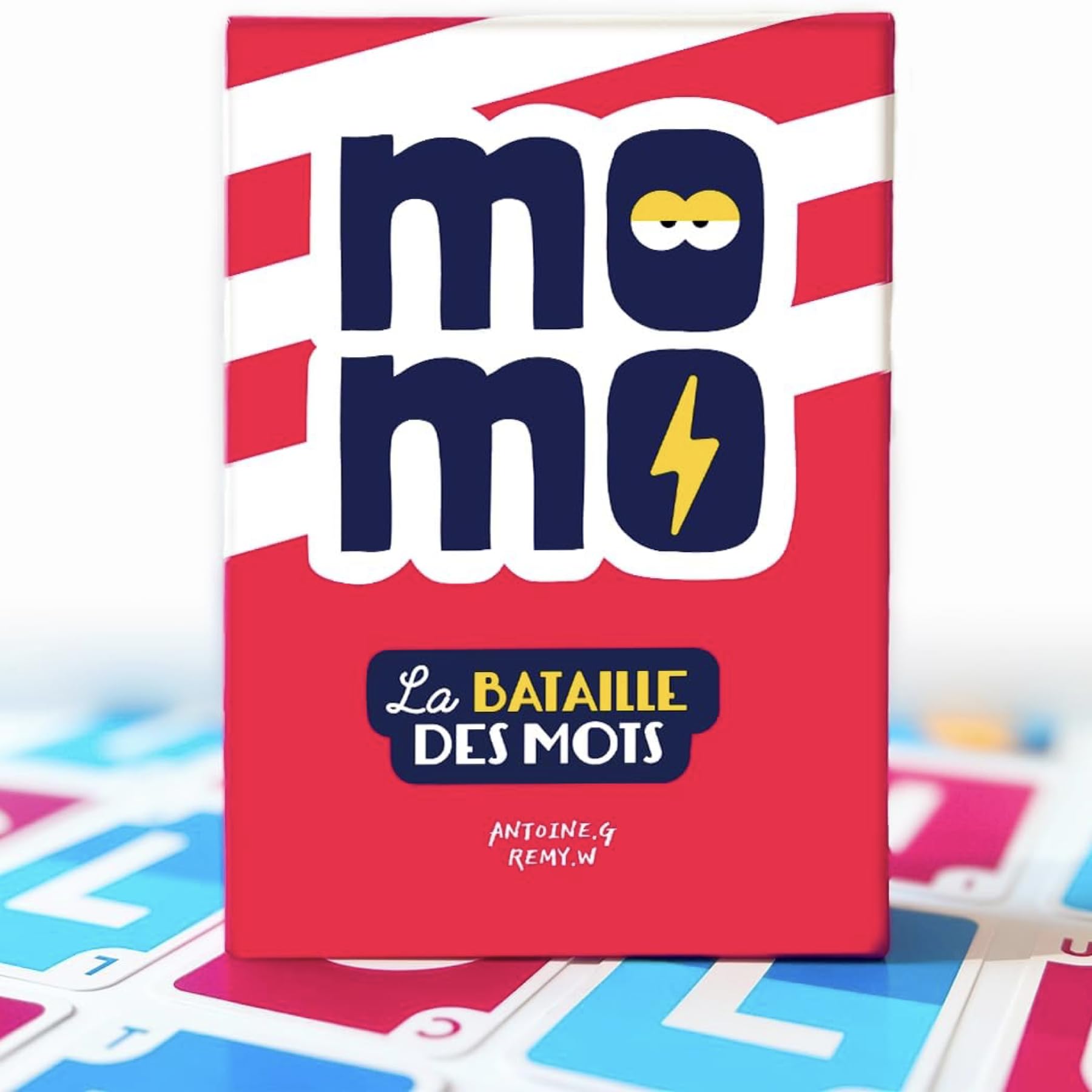 ATM Gaming Momo - Jeu de Société Hilarant - Jeu d'Ambiance pour Famille et Amis - Prise en Main Rapide - Jeu de Cartes à partir de 8 Ans - 2 à 8 Joueurs