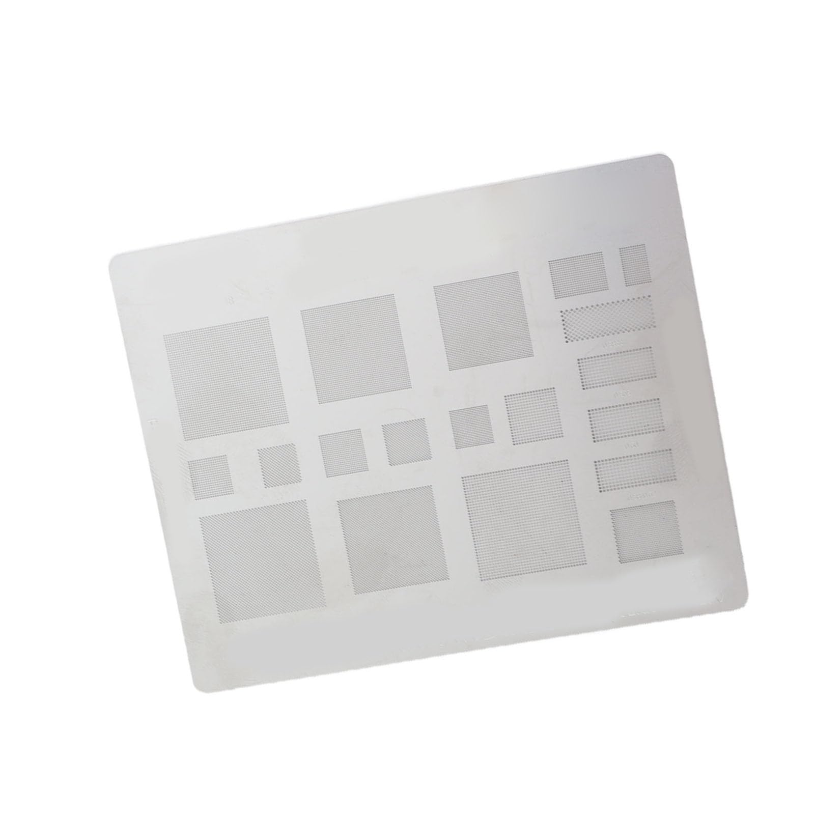 Stencil Universale BGA Reballing Stencil BGA Reballing Stencil Universale BGA Reballing BGA Rework Net Stencil Template 0.3mm 0.35mm 0.4mm 0.5mm