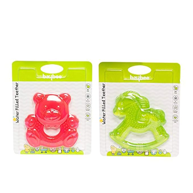 Buy BAYBEE Molar Teeth Soother with Soft Sensory BPAFree Natural Silicone Teethers Toy for