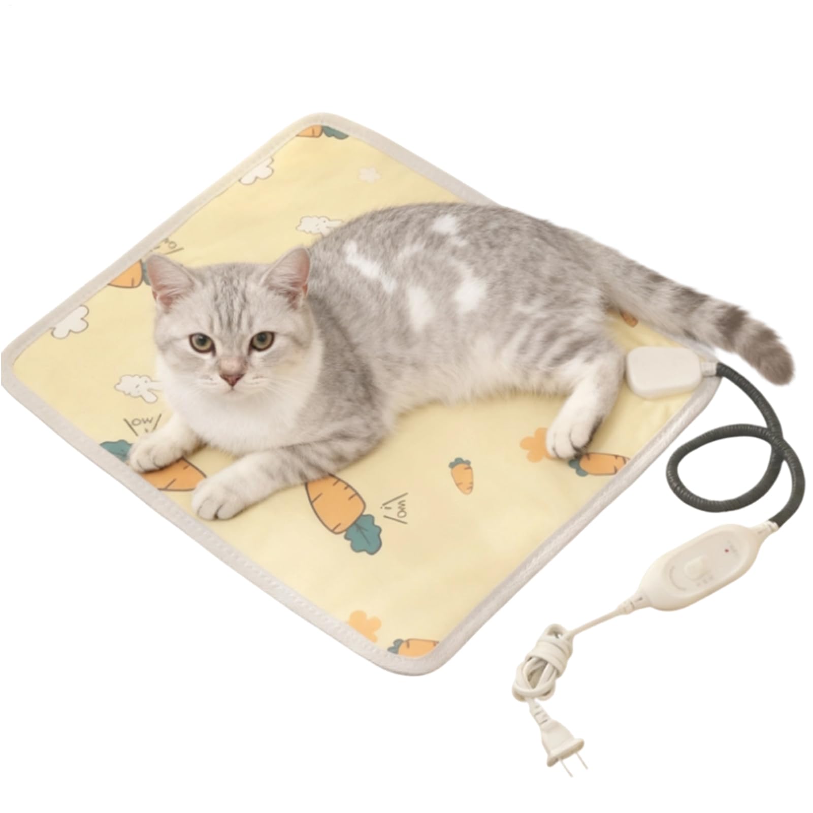 Tappetino Riscaldante Per Gatti Placca Termica per Animali Domestici con | Tappetino Elettrico Sicuro Per Riscaldare Gatti Per Cuccioli Conigli Animali Casa Inverno Campeggi