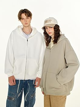 SevenBoy Loose Fit Midweight Full-Zip Sweatshirt Quella