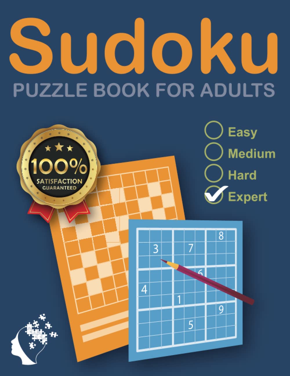 Sudoku Puzzles Expert: Sudoku Puzzle Book for Adults: Sudoku Puzzle Book for Expert Adults