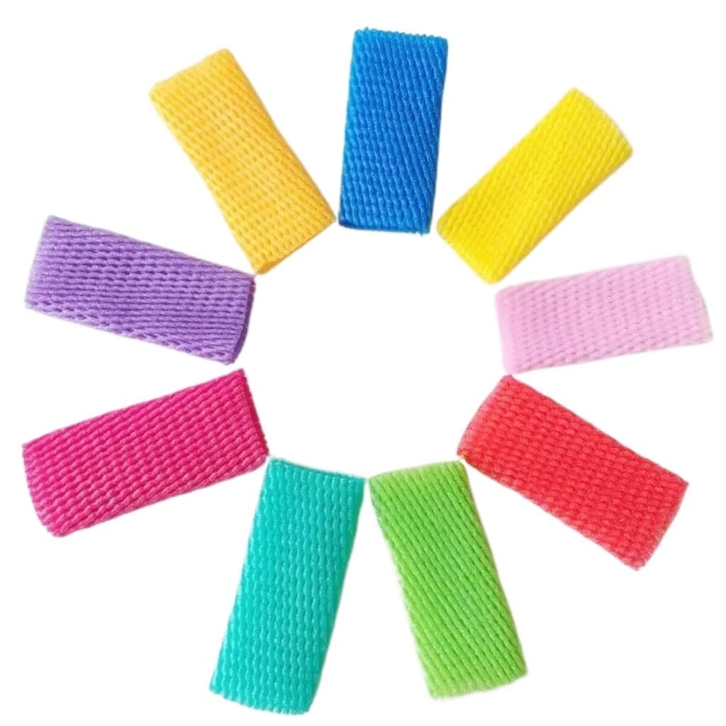 Fruit netting Foam Net Mesh Protective Sleeves 140 Pcs Garden Multicolor 12x7cm 14x7cm(Mix,12x7cm)