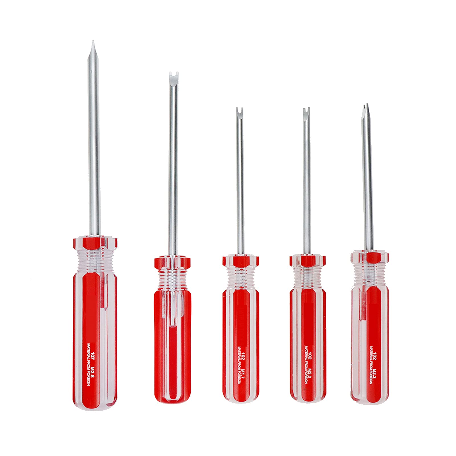 Rannb Spanner Screwdriver Set with Magnetic Tip 5 Size M1.7 M2.0 M2.3 M2.6 and M2.8