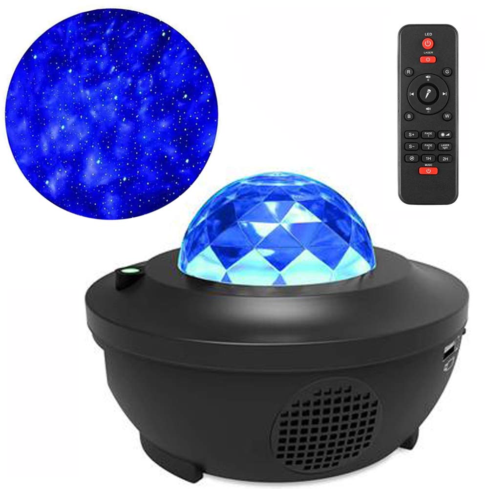 Elevea 𝟏𝟓 𝐘𝐞𝐚𝐫𝐬 𝐆𝐮𝐚𝐫𝐚𝐧𝐭𝐞𝐞 Star Projector Light with 21 Modes, Remote Control & Music, Ocean Wave Galaxy Projector for Kids Room, Bedroom, Party & Home Decor-image-46