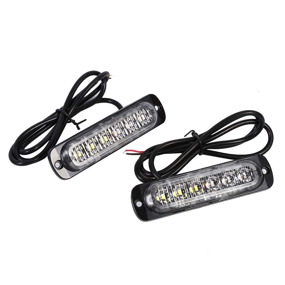 4PCS LED Blanc Avant Clignotant Lampe Camion Utilitaire Remorques