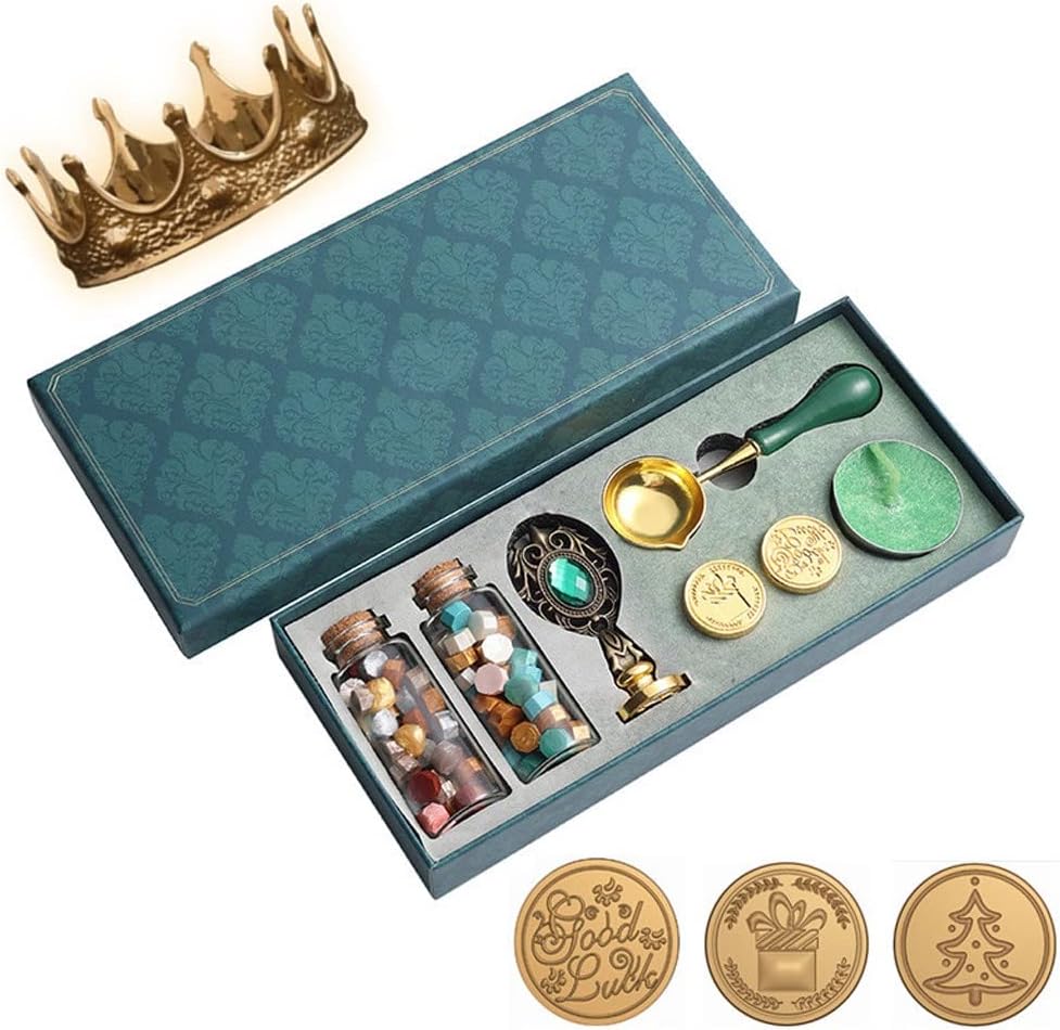 Wax Making Tool Creative Wax Seal Stamp Set DIY Scrapbooking Stamps Head Wedding Craft Birthday Decorative Envelope Sealing