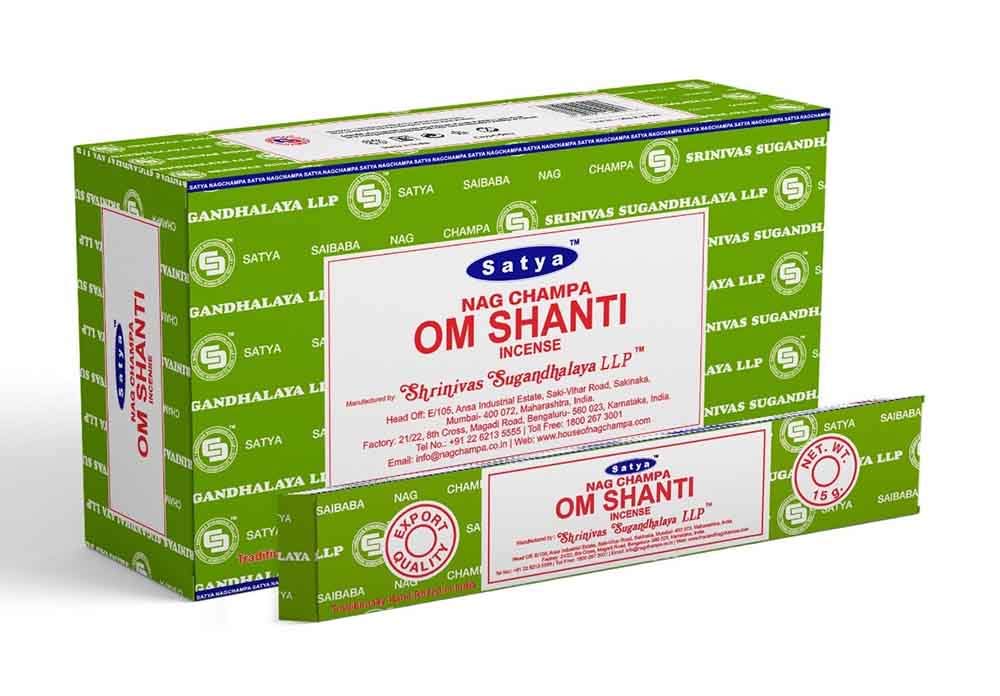 Cleopatra Incense Nag Champa Om Shanti