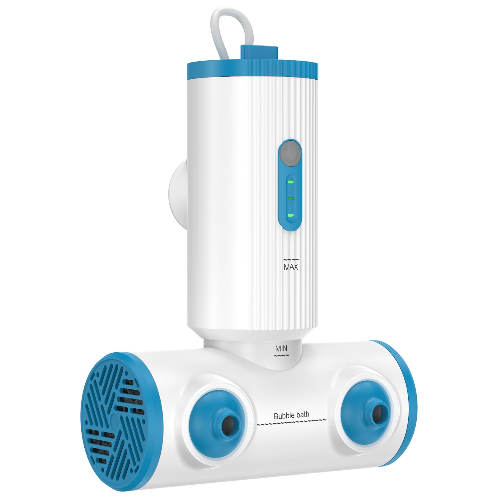 Photo 1 of Cordless Bath Jet for Tub - Portable Bathtub Spa Massager with Dual Jets & Bubbles, 2 Speeds, IP67 Waterproof Rechargeable Home Spa, Perfect Self-Care Relaxation Gift for Women & Men
