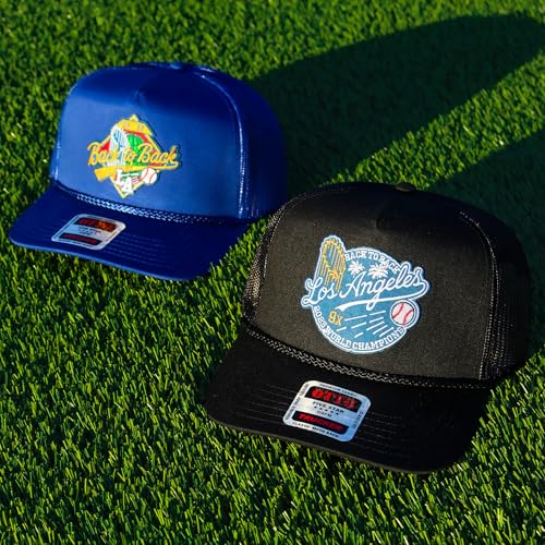 Gorra Trucker Negra con malla y cierre ajustable miniatura 4