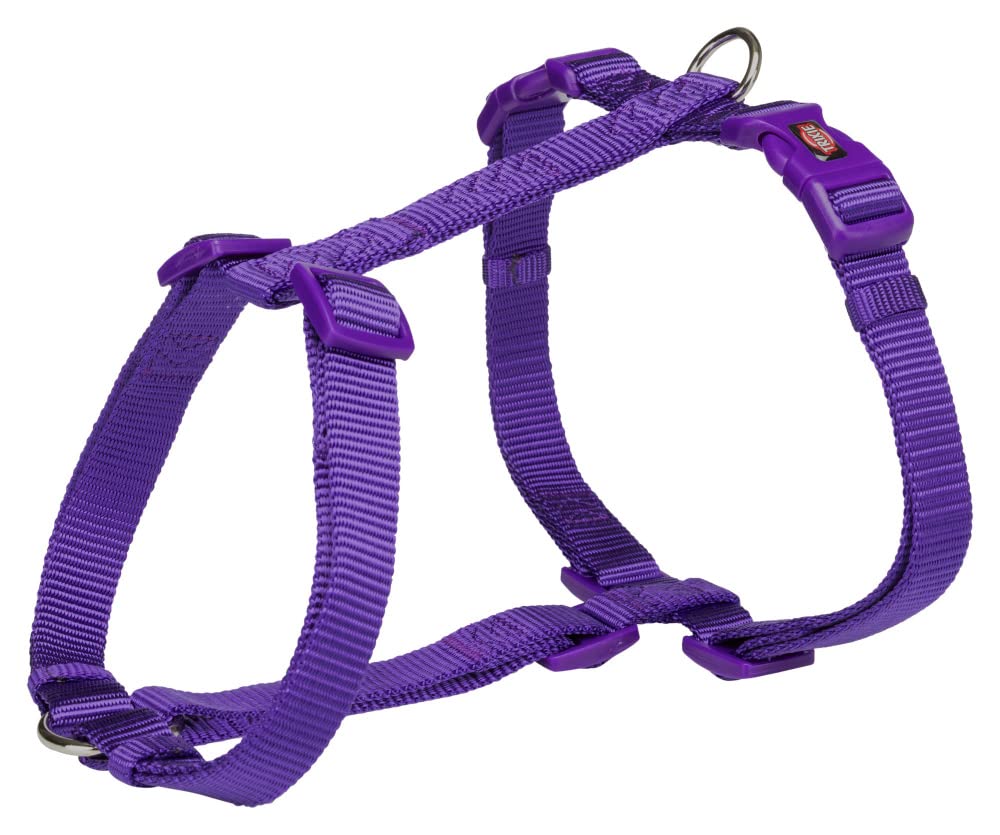 Trixie Premium Touring Harness for Dogs Made with Fleece Padding, Adjustable, and Lightweight Strong D-Ring Keeps The Harness and Leash in Place (L-XL, Violet) (B09MW7PZPG) Amazon Price History, Amazon Price Tracker