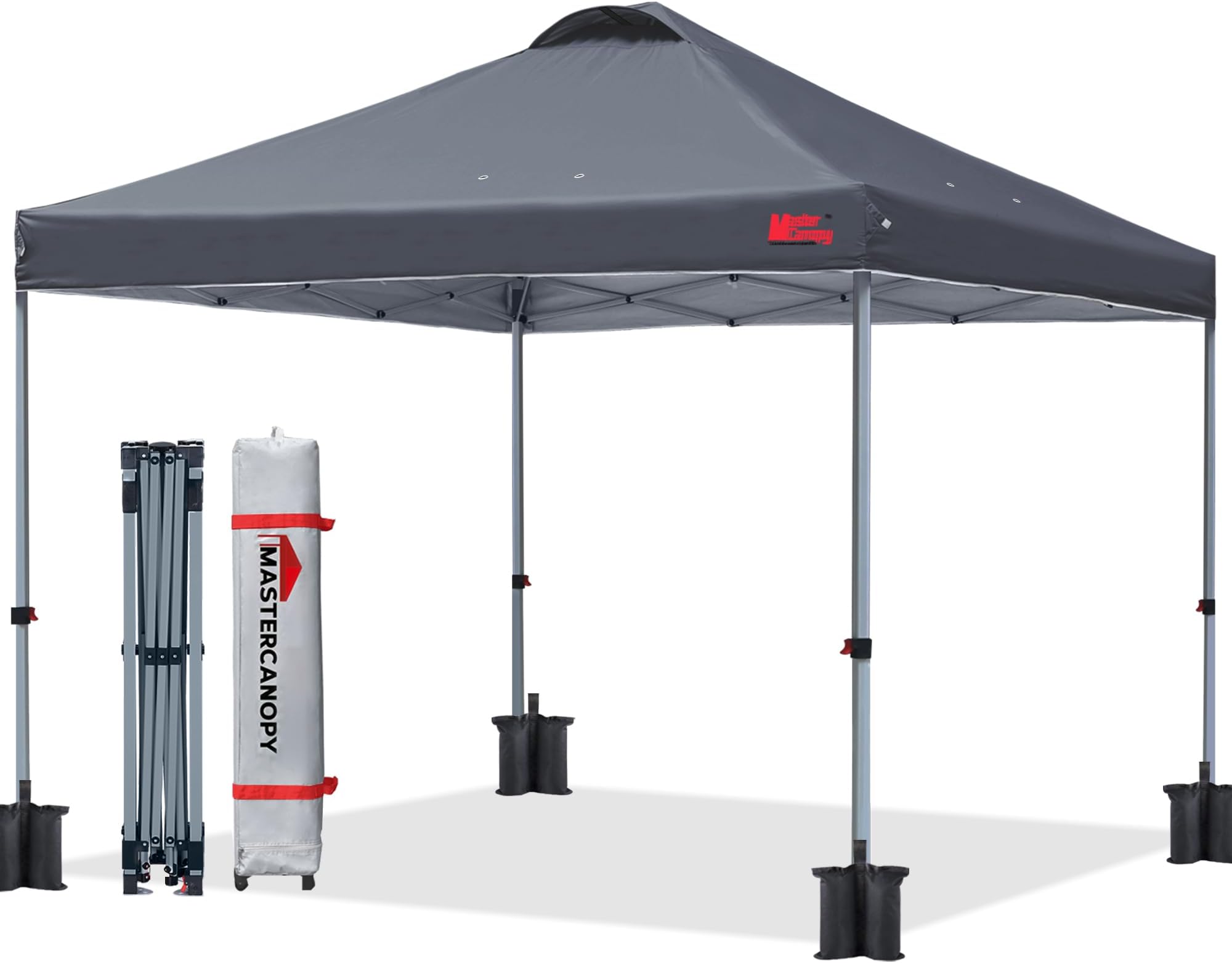 MASTERCANOPY Durable Ez Pop-up Gazebo Tent with Roller Bag
