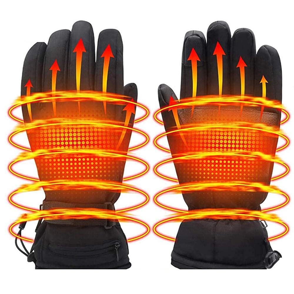 Gants chauffants pour éviter les mains gelées pendant les travaux d'hiver