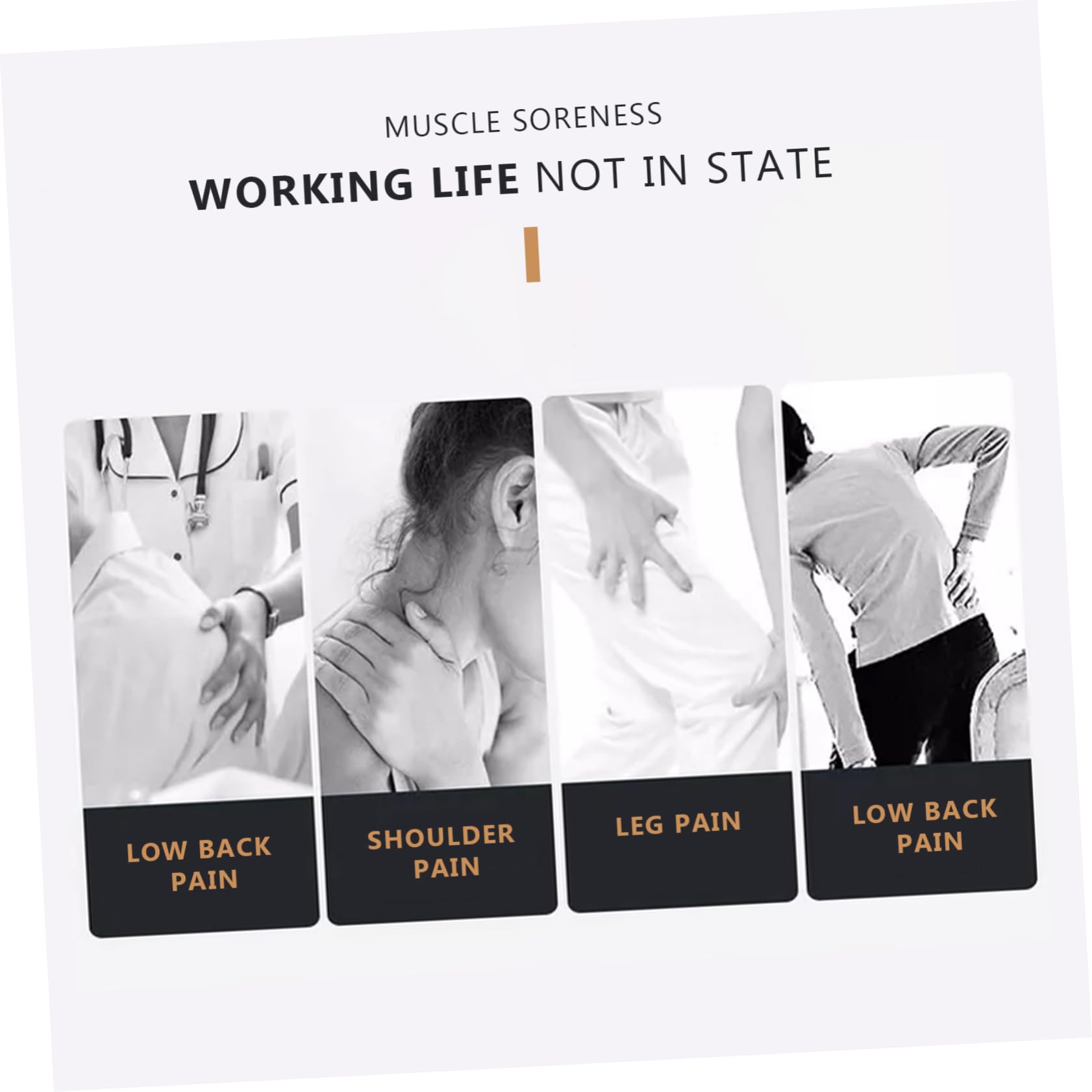 Gogogmee Gua Sha Tool for Body Wooden Backscratcher for Adults Rolling Stick for Muscle Gua Sha Body Tool Massage Stick Pat for Shoulder Back Neck and Insomni