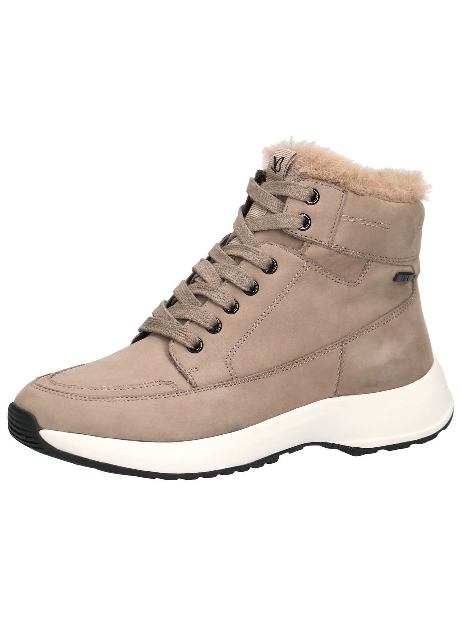 CAPRICE Women's Trainers 9-9-26210-29 G Width, Beige Leo Comb, 6 UK