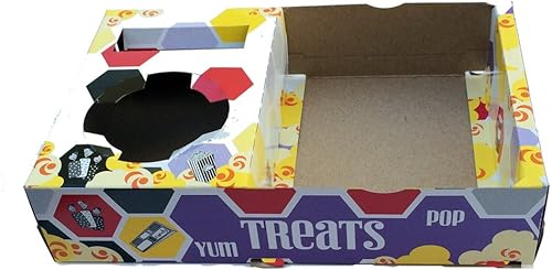 Bandejas de aperitivos de noche de cine para niños, 12 unidades