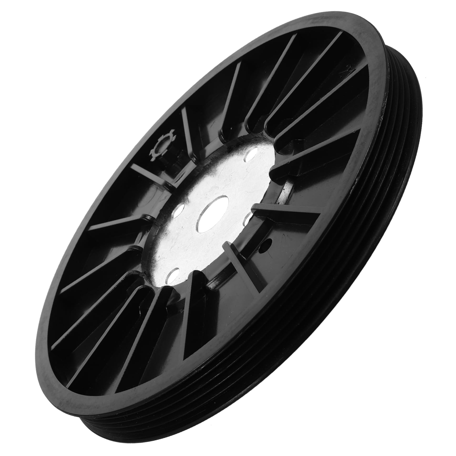 POPETPOP Dynamic Cycling Belt Drive Disc Accessory High Compatibility Indoor Exercise Bike Pulley Wheel Material for Smooth Performance and Efficient Movement Transmission