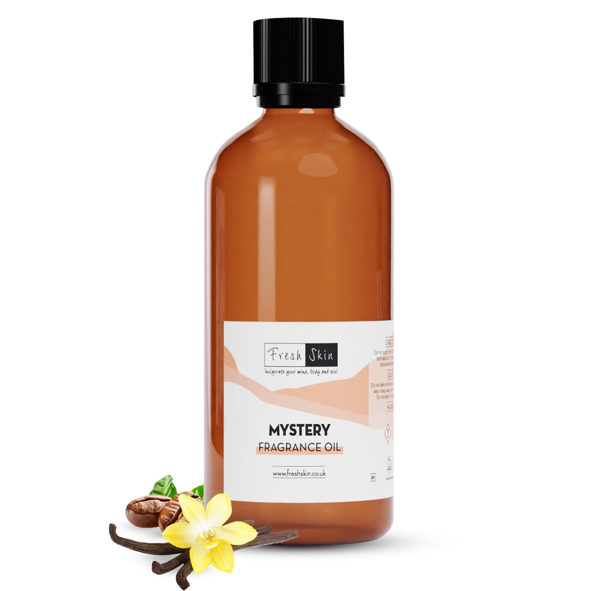 Freshskin Beauty LTD | Mystery Fragrance Oil 100ml - Candles, Bath Bombs, Soap Making, Reed Diffusers & Wax Melts - Cosmetic Grade - Vegan Friendly - A Rich, Complex, & Long Lasting Scent! โ image 1