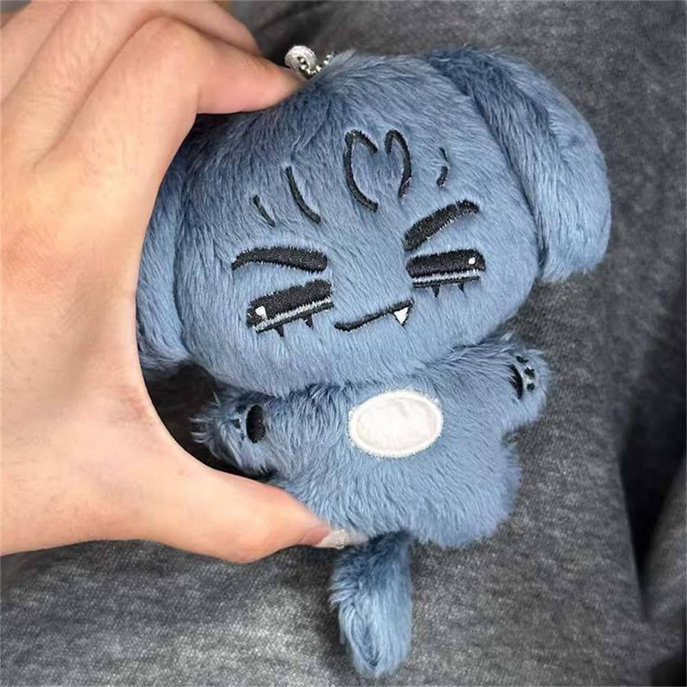 Anime lvan Plush Keychain,Till Ivan Luka SUA Mizi Cute Pendant Keychain Gift (Dark Blue) - Image 2