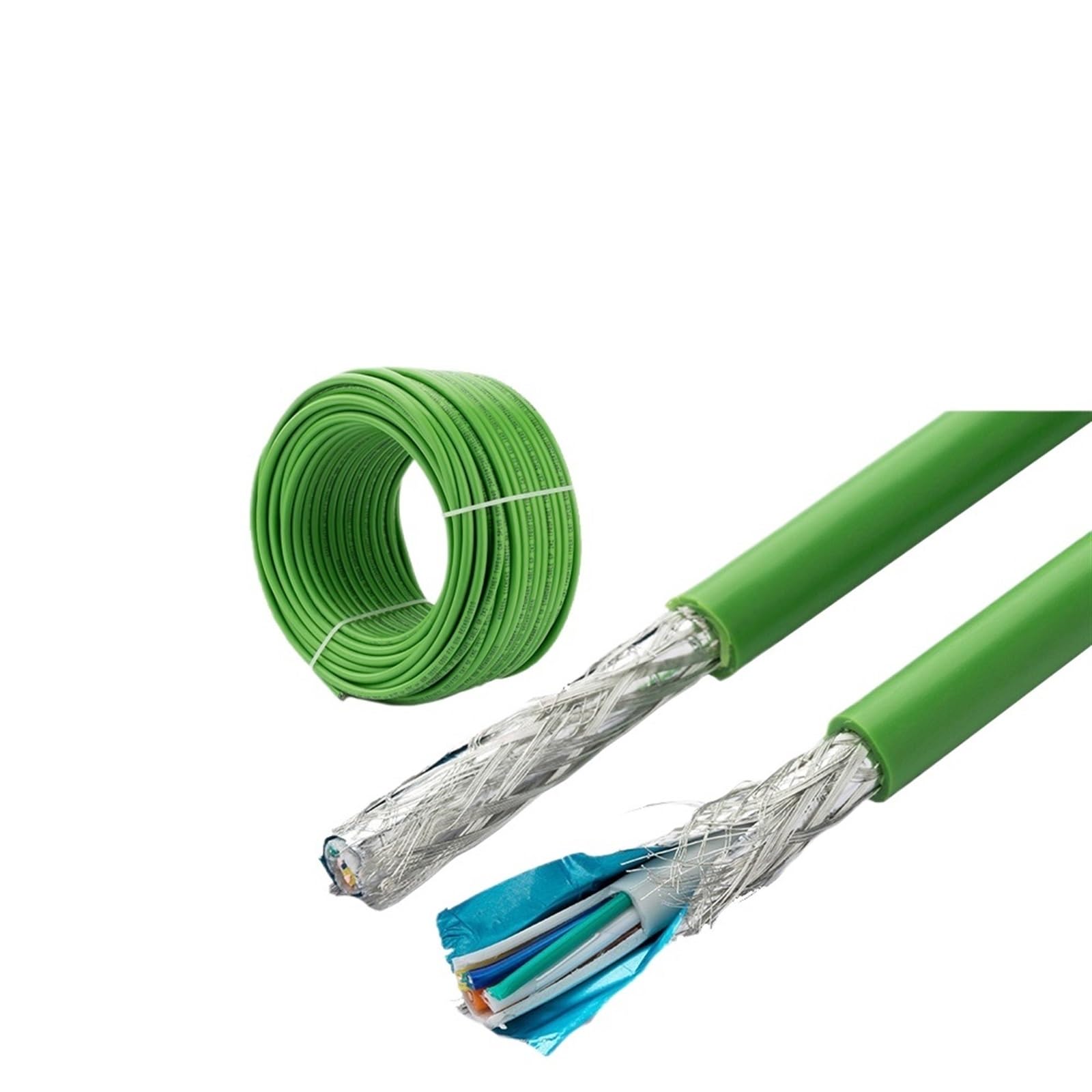 JDOUNFMO Servo Motor Power Cable Brake Cable 2P Encoder Cable 10P Power Cable 4P for V90 Servo Motor Cable(Color:Encoder Cable,Size:5M)