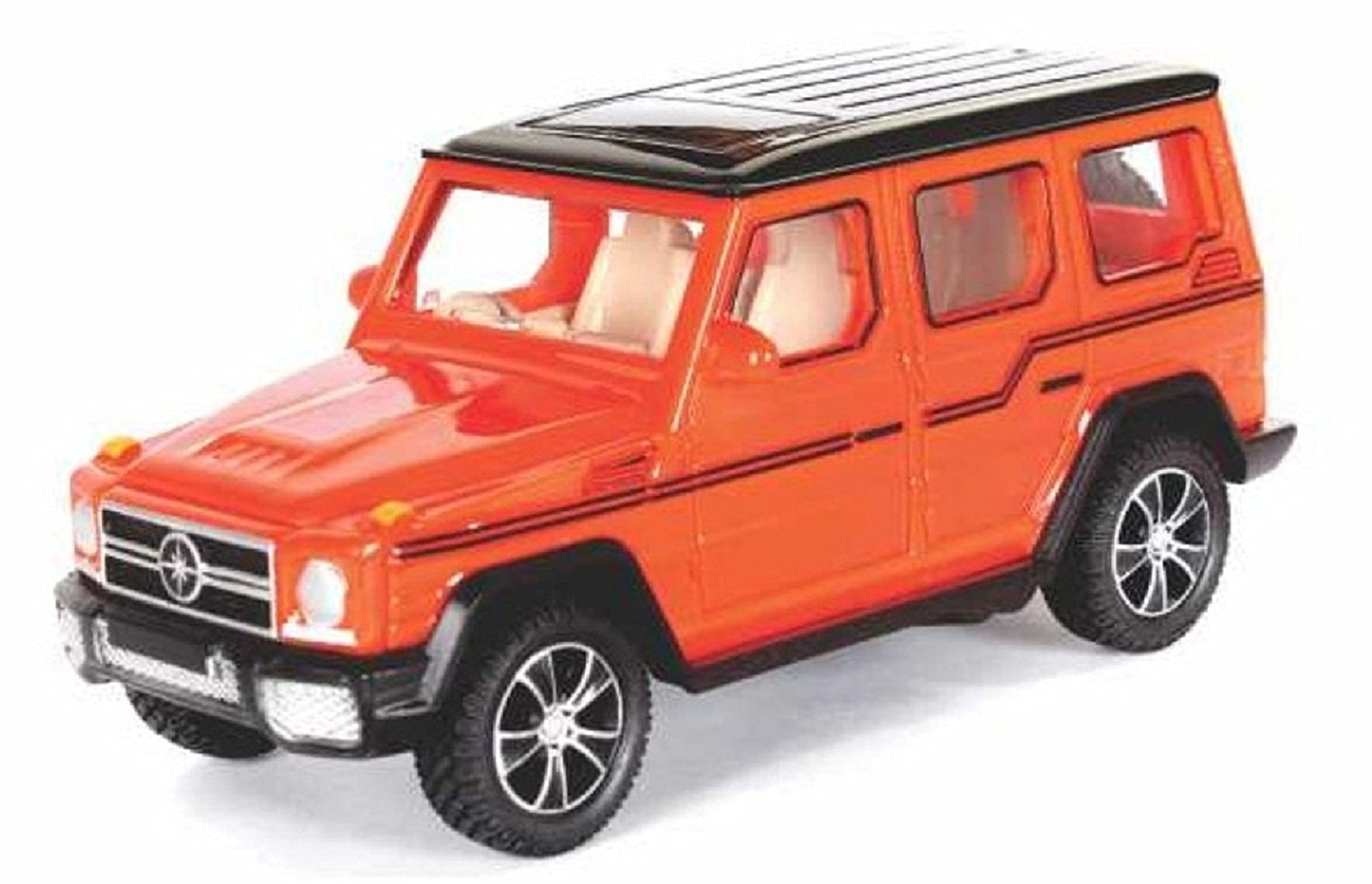 Toys Mercedes G Power Jeep Toy Thar Toy Jeep Made of Non Toxic Plastic Toys Jeep car Pull Back Action Excellent Body Graphics (Red)