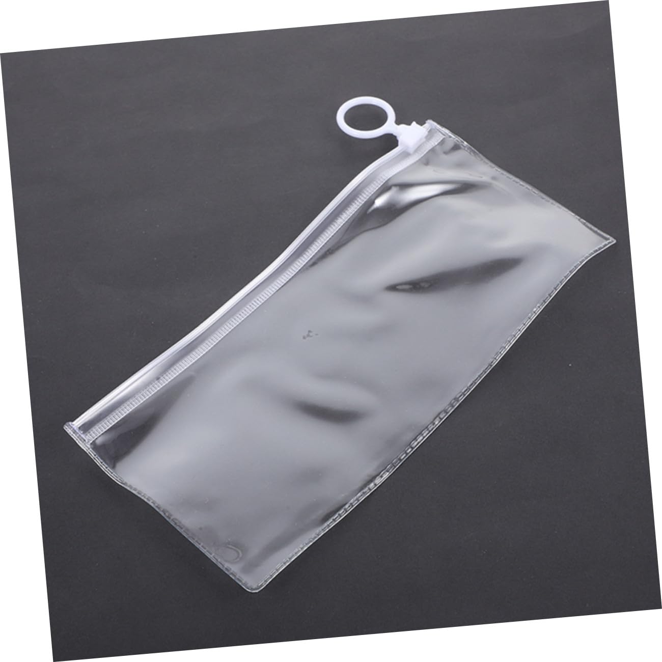 Lurrose 150piezas Estuche Escolar Transparente PVC con Bolsa De Almacenamiento para Lápices y De Papelería Organizador De Escritorio para